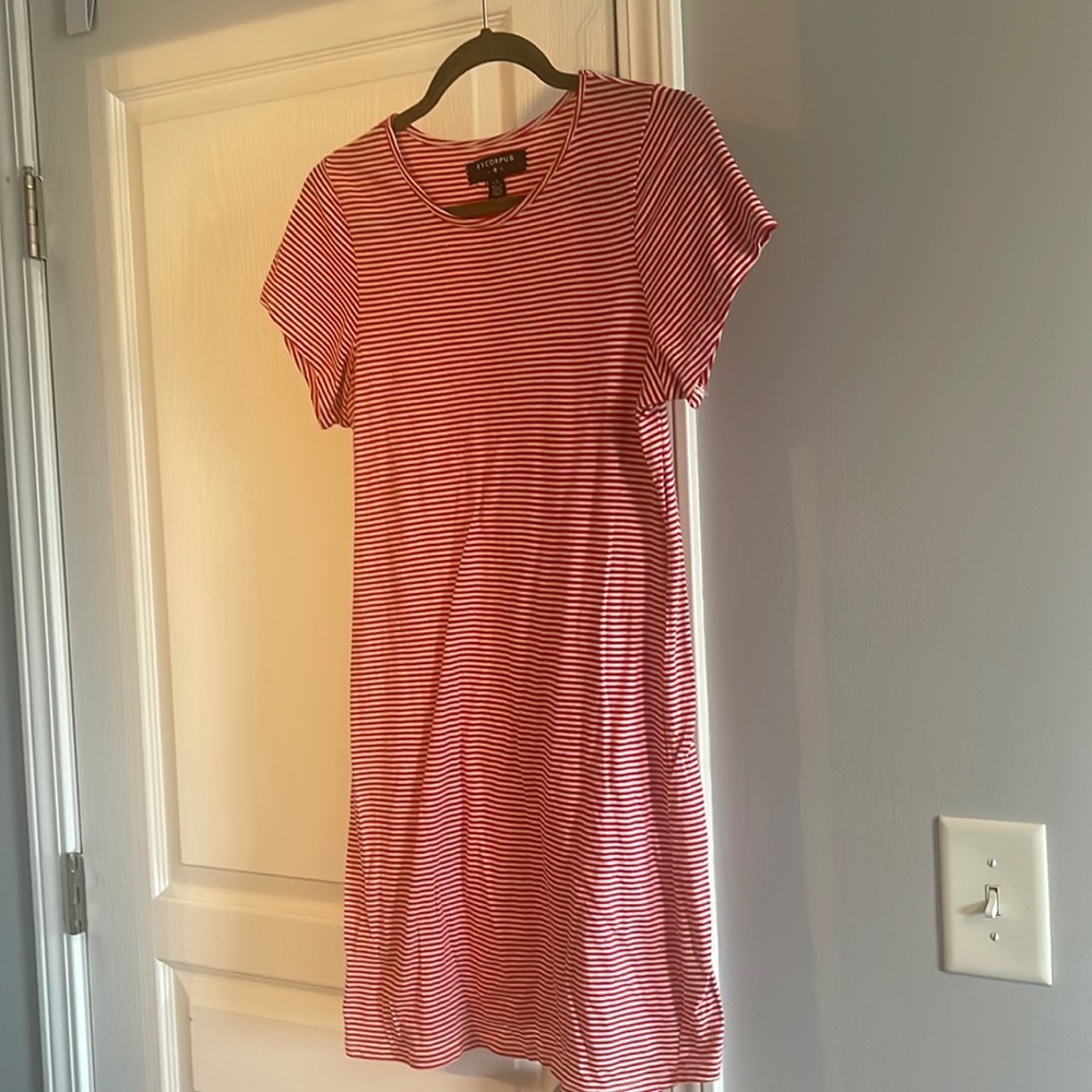 T-shirt striped dress from Urban outfitters